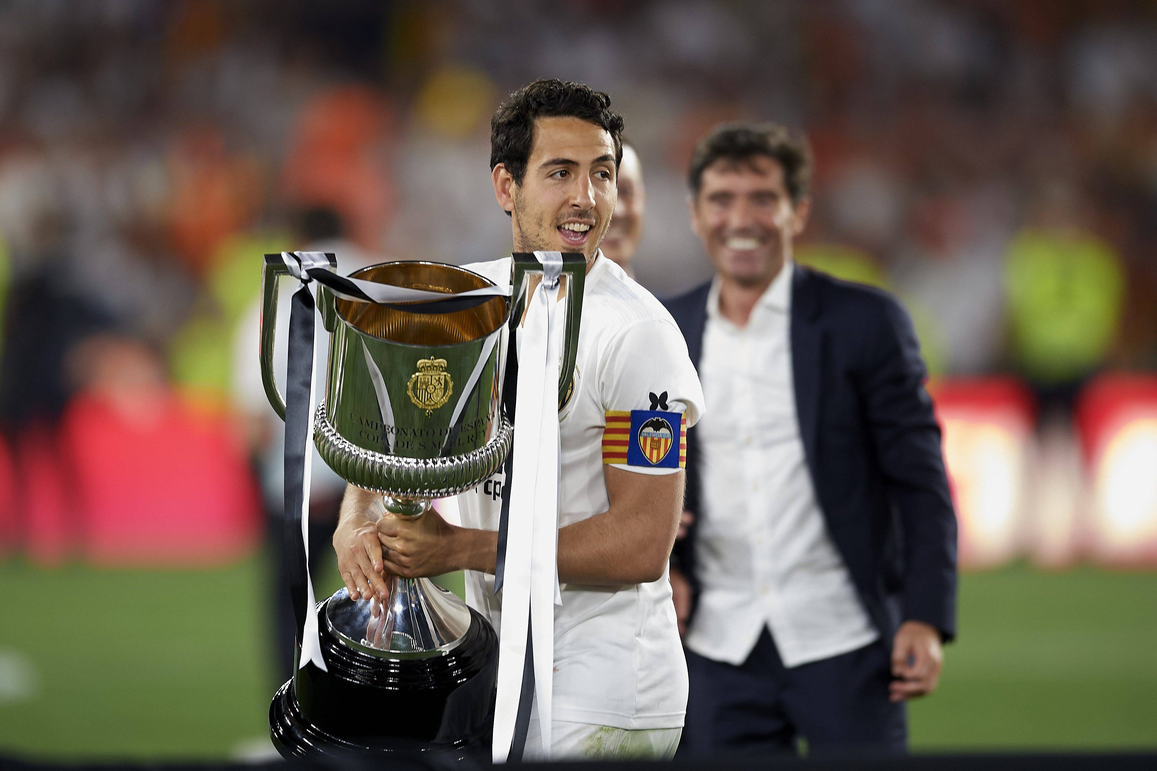 Chiếc cúp Nhà vua Tây Ban Nha, danh hiệu lớn nhất trong sự nghiệp của Parejo.