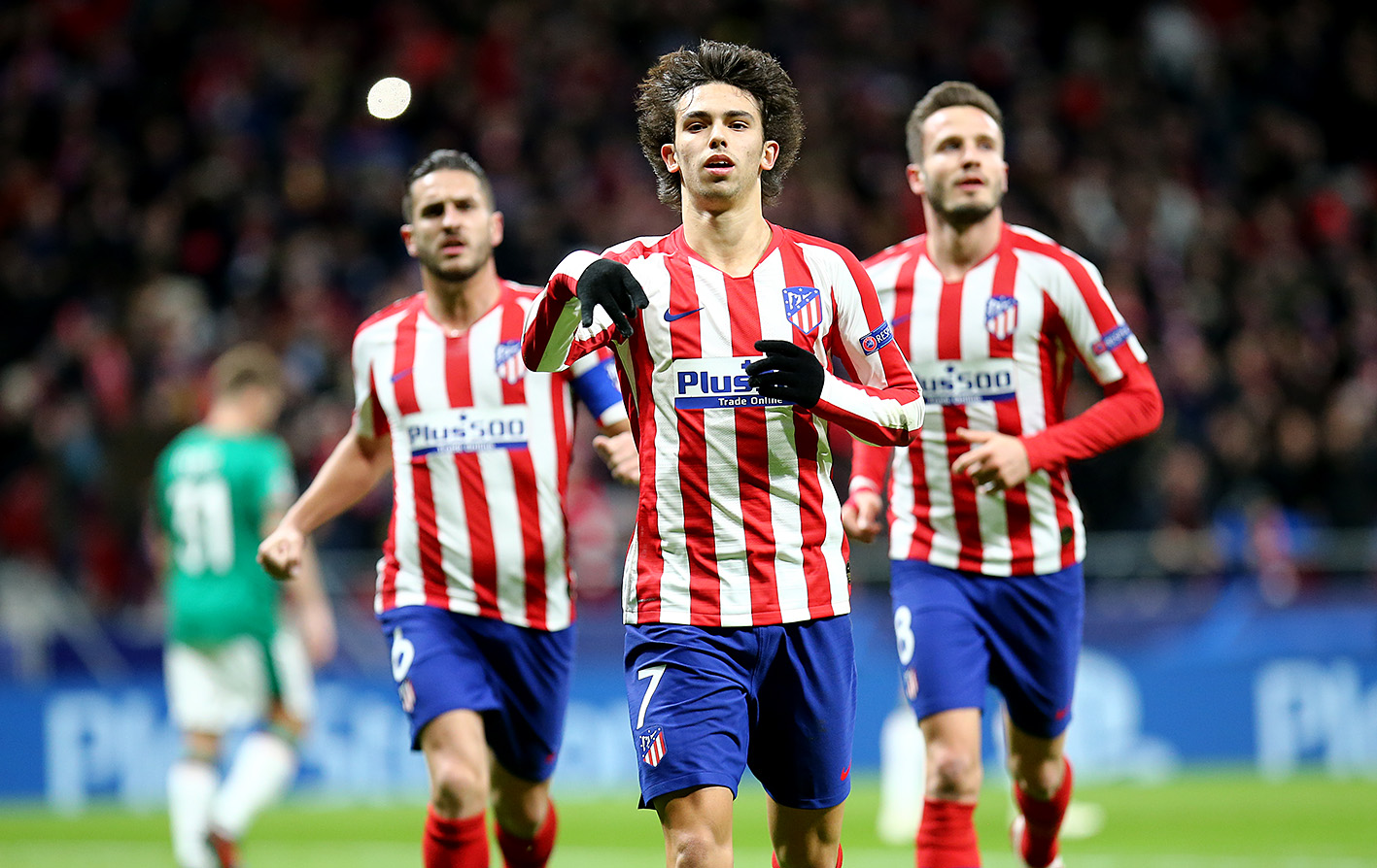 Felix chơi đầy xông xáo và năng nổ, giúp thế trận tấn công Atletico vô cùng sáng nước.