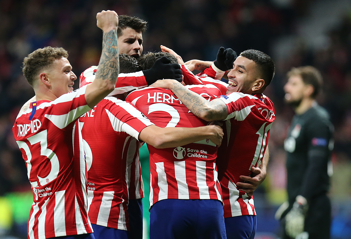 Thậm chí, ngay cả khi bị VAR từ chối bàn thắng của Alvaro Morata, Atletico vẫn đánh bại được Lokomotiv.