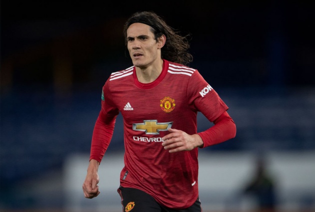 3. Edinson Cavani: Sự chuyên nghiệp và kinh nghiệm của Cavani vẫn là vốn quý cho hàng công Man Utd.