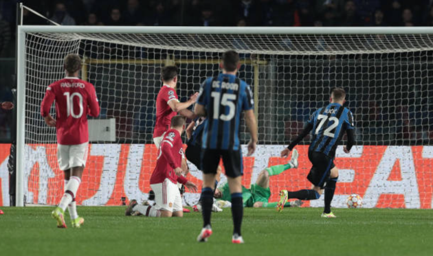 Bàn mở tỷ số của Atalanta.