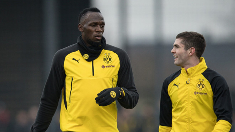 Usain Bolt có quãng thời gian thử việc không thành công tại Dortmund.