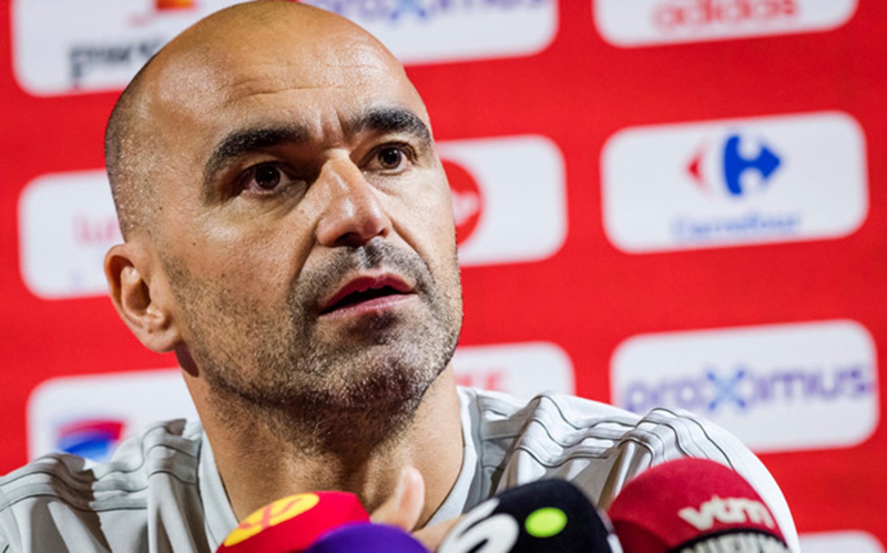 Martinez phủ nhận thông tin để lộ danh sách 23 cầu thủ đến World Cup. Ảnh: AP.