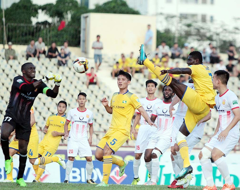Sở hữu nhiều cầu thủ chất lượng nhưng SLNA đang có thành tích bết bát tại V.League.