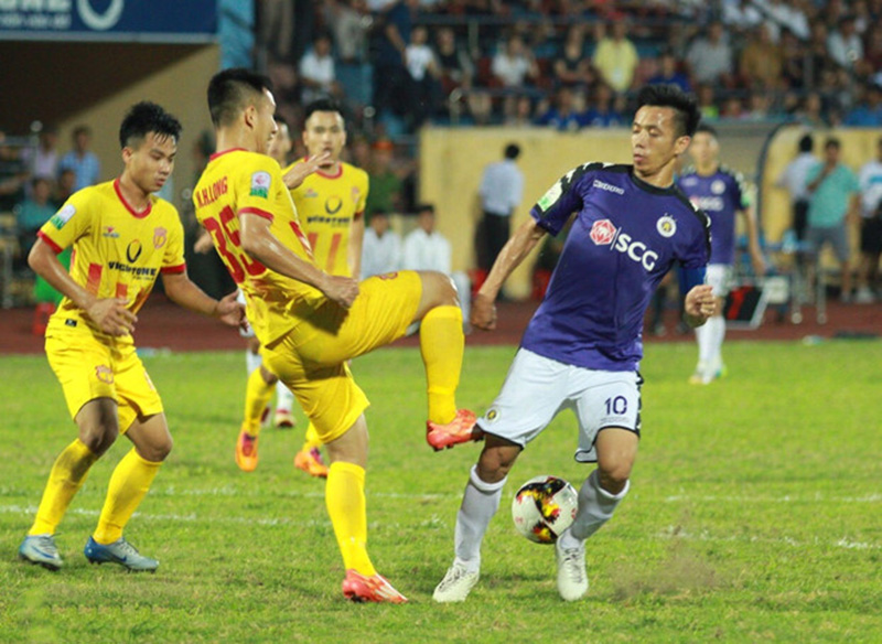 Văn Quyết là trụ cột ở CLB Hà Nội.