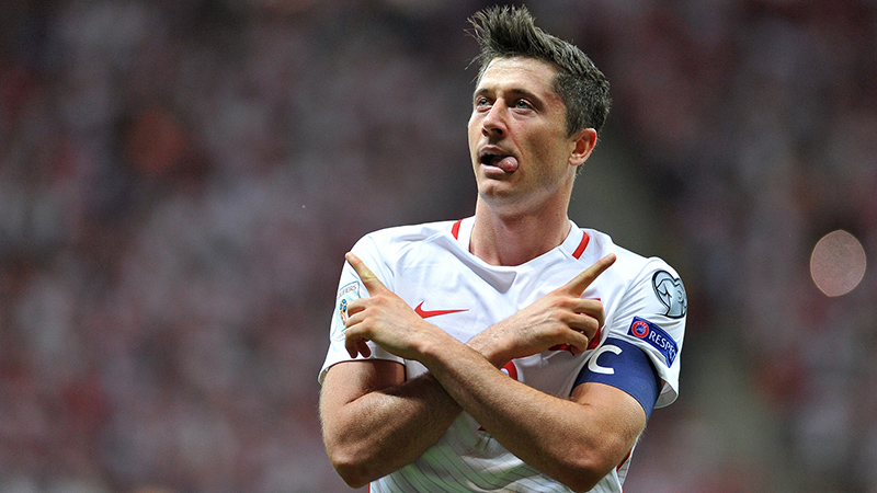 Lewandowski chính là niềm hy vọng lớn nhất của Ba Lan tại kỳ World Cup lần này.