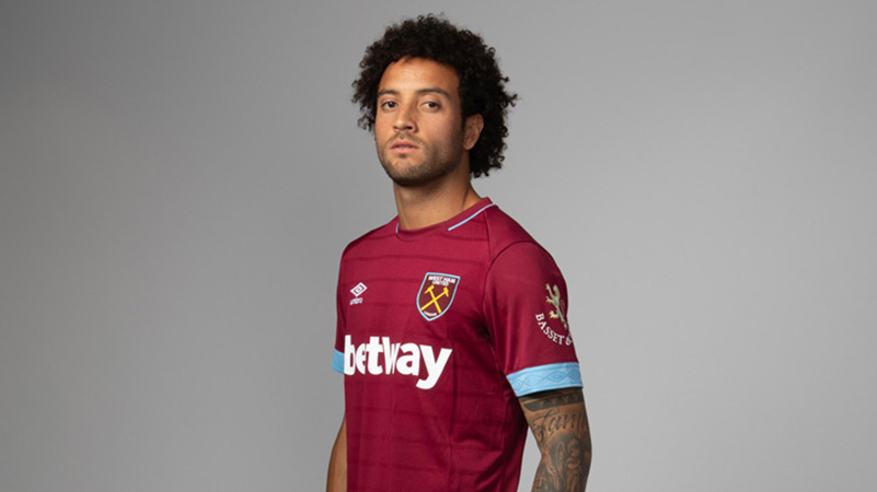 Felipe Anderson, tài năng trẻ người Brazil đã gia nhập West Ham từ Lazio với mức phí lên đến 42 triệu bảng.