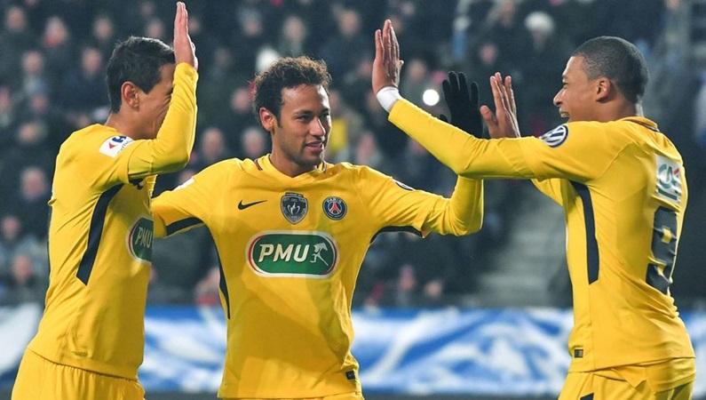 "Tam tấu" Di Maria - Neymar - Mbappe được chờ đợi sẽ tiếp tục 'xé lưới" Angers.