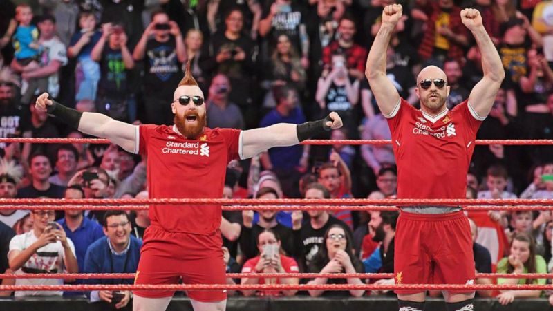 Sheamus, đô vật đến từ Cộng Hòa Ireland bày tỏ tình yêu với Liverpool.