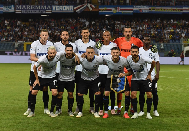 Sau trận thắng "giải hạn" trước Tottenham ở Champions League, Inter Milan tỏ ra rất phấn khích khi trở về Serie A để đối đầu chủ nhà Sampdoria.