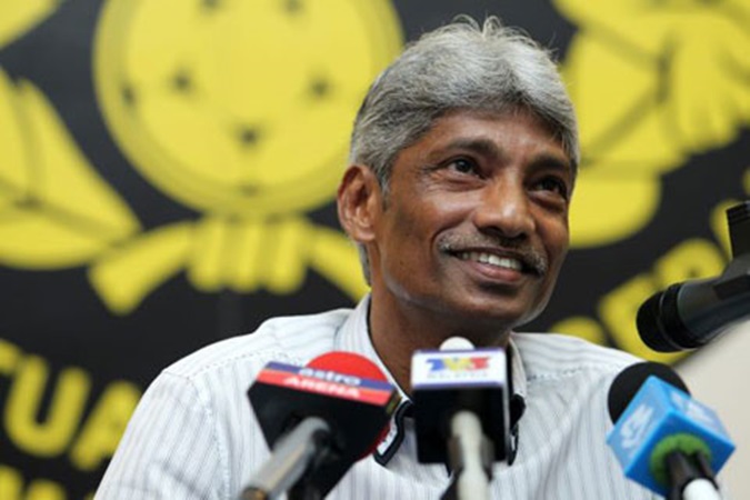 Malaysia dưới thời HLV Rajagopal từng là "khắc tinh" một thời với tuyển Việt Nam của HLV Calisto.