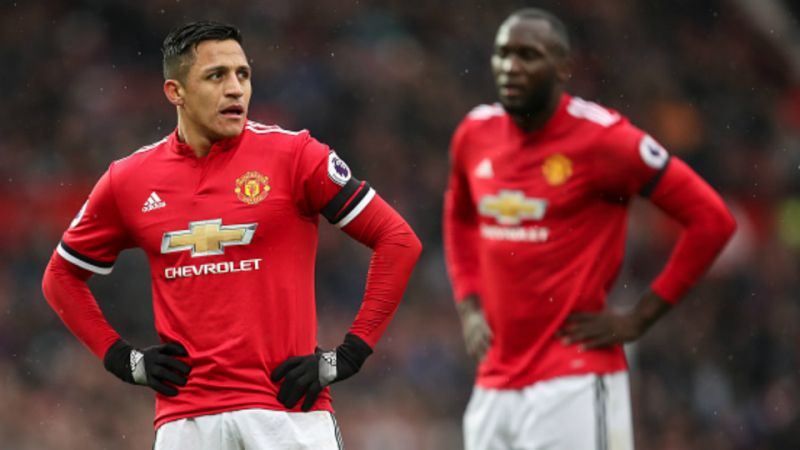 Sanchez và Lukaku lại gây thất vọng trên hàng công Man Utd.