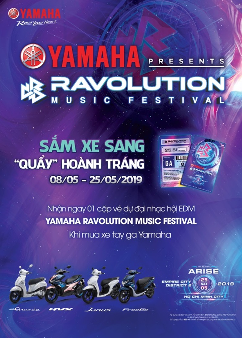 Chương trình khuyễn mãi hấp dẫn “Sắm xe sang, quẩy hoành tráng”.