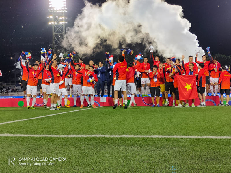 60 năm chờ đợi, chúng ta là những nhà vô địch SEA Games.