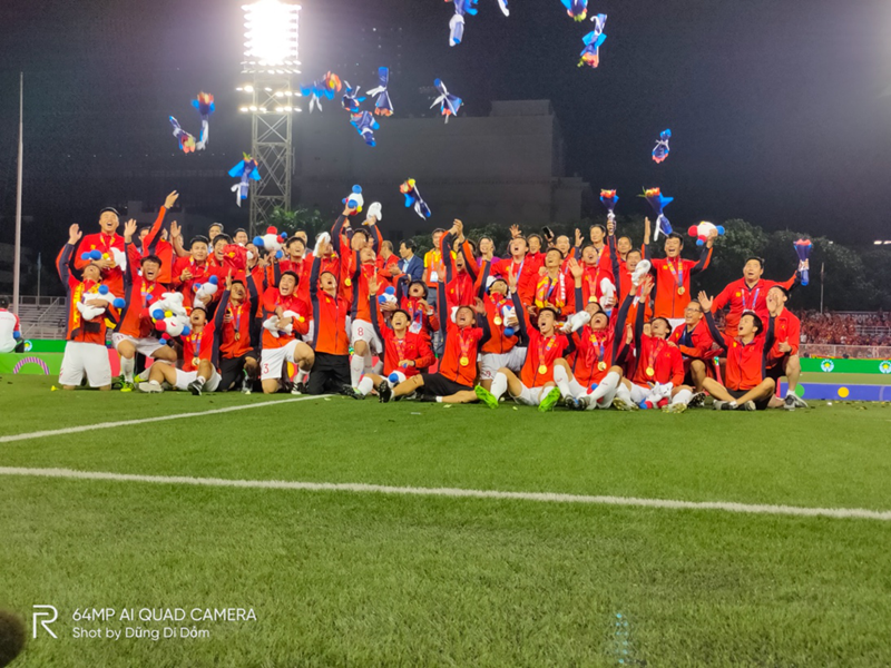 U22 Việt Nam - Nhà vô địch bóng đá nam SEA Games 2019.