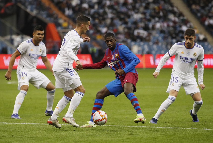 Dembele khiến lãnh đạo Barca liên tục sốt ruột. Ảnh: Reuters.