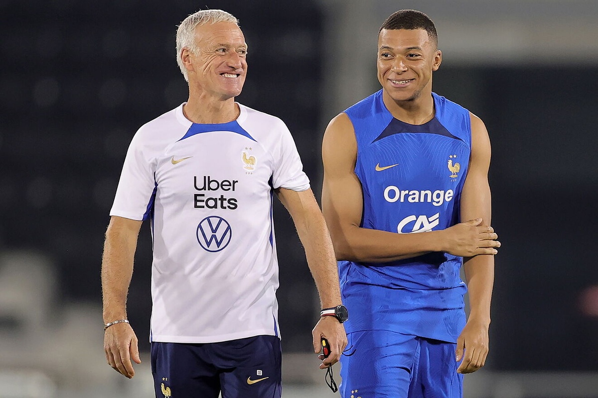 Mbappe trở thành niềm hy vọng lớn nhất của tuyển Pháp vào lúc này. Ảnh: Reuters.