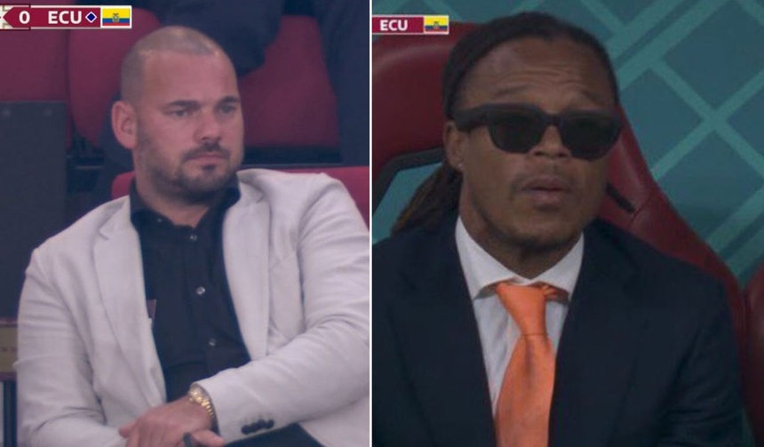 Sneijder (trái) giải nghệ vào năm 2019 trong khi Davids treo giày vào năm 2014.
