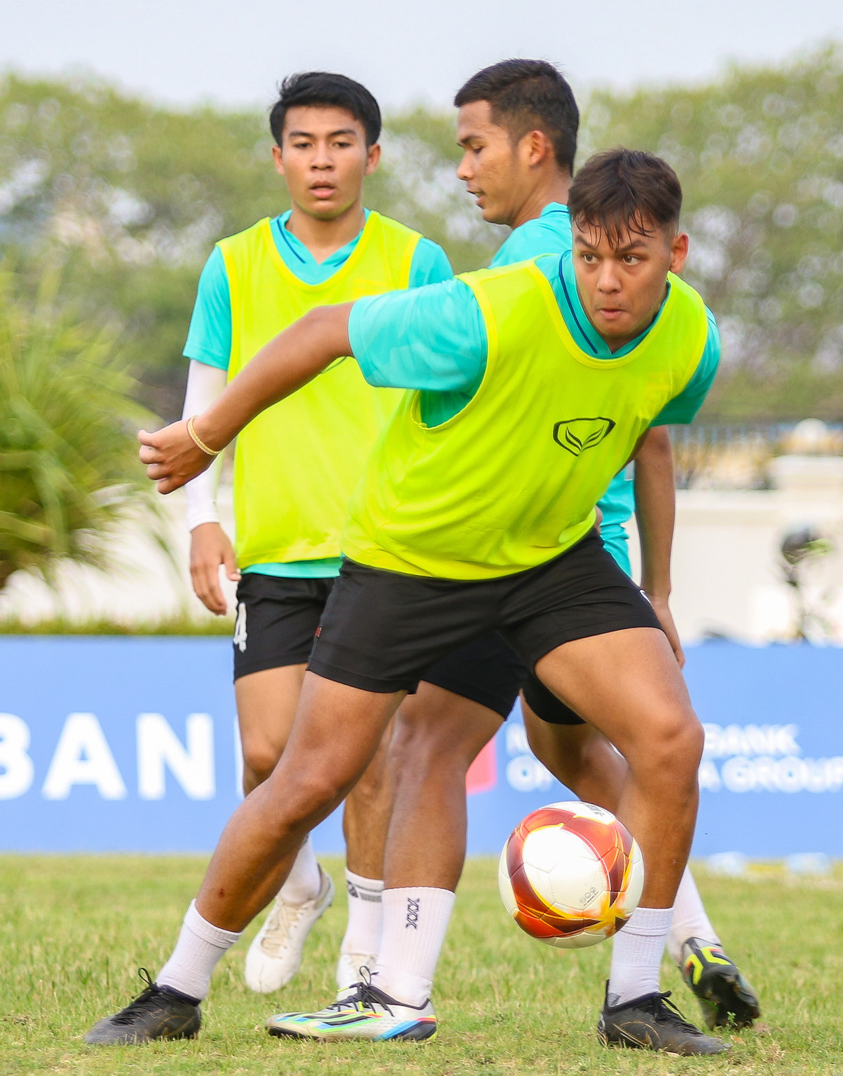 U22 Lào có nhiều cầu thủ đang thi đấu ở nước ngoài.