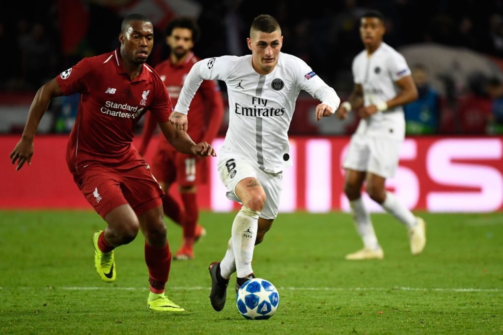 Liverpool nhắm chiêu mộ Verratti.