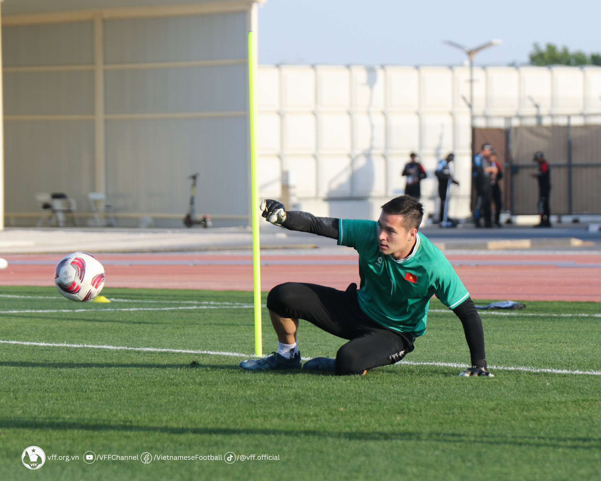 Nguyễn Filip là một trong những cái tên chơi xuất sắc ở trận đấu với Nhật Bản. Ảnh: VFF.