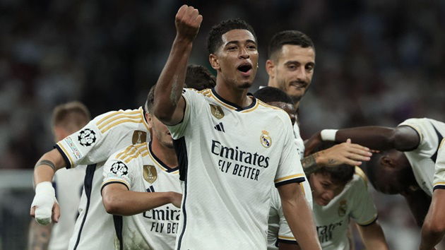 Bellingham đang là đầu tàu của Real Madrid ở tuổi 20.