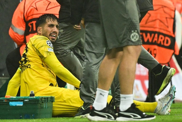 Ảnh bài viết Borussia Dortmund “toát mồ hôi” vì 2 trụ cột chấn thương