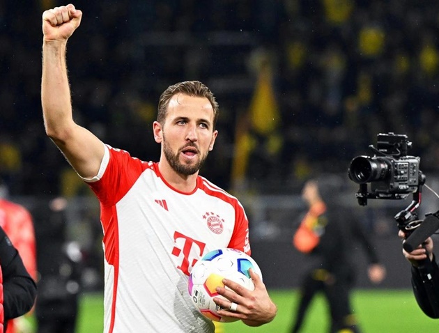 Harry Kane đang thể hiện phong độ ghi bàn ấn tượng tại Bayern.