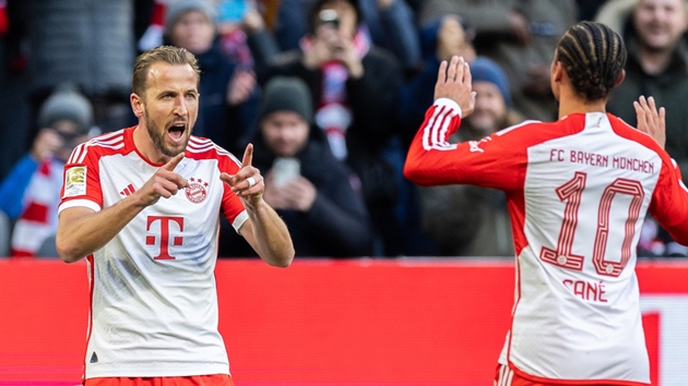 Bayern Munich tiếp tục thể hiện sức mạnh đáng sợ ở Bundesliga.