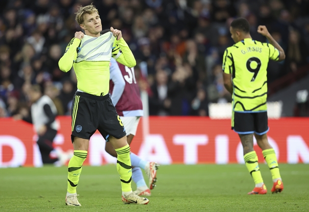 Odegaard đánh giá cao Aston Villa.