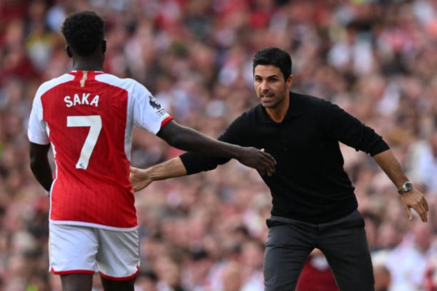 Mikel Arteta hài lòng về cậu học trò cưng.
