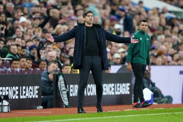 Ảnh bài viết Thua Aston Villa, Paulo Fonseca bức xúc với trọng tài