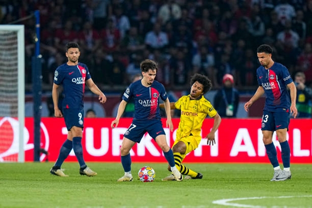 Hàng tiền vệ PSG thiếu sự đột biến.