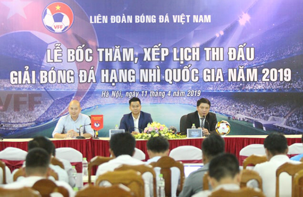 Ảnh bài viết Bốc thăm, chia bảng giải Hạng Nhì Quốc gia năm 2019