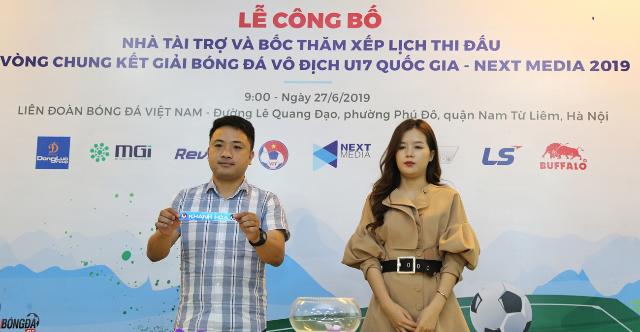HAGL và Viettel nằm chung bảng tại VCK U17 Quốc gia 2019.