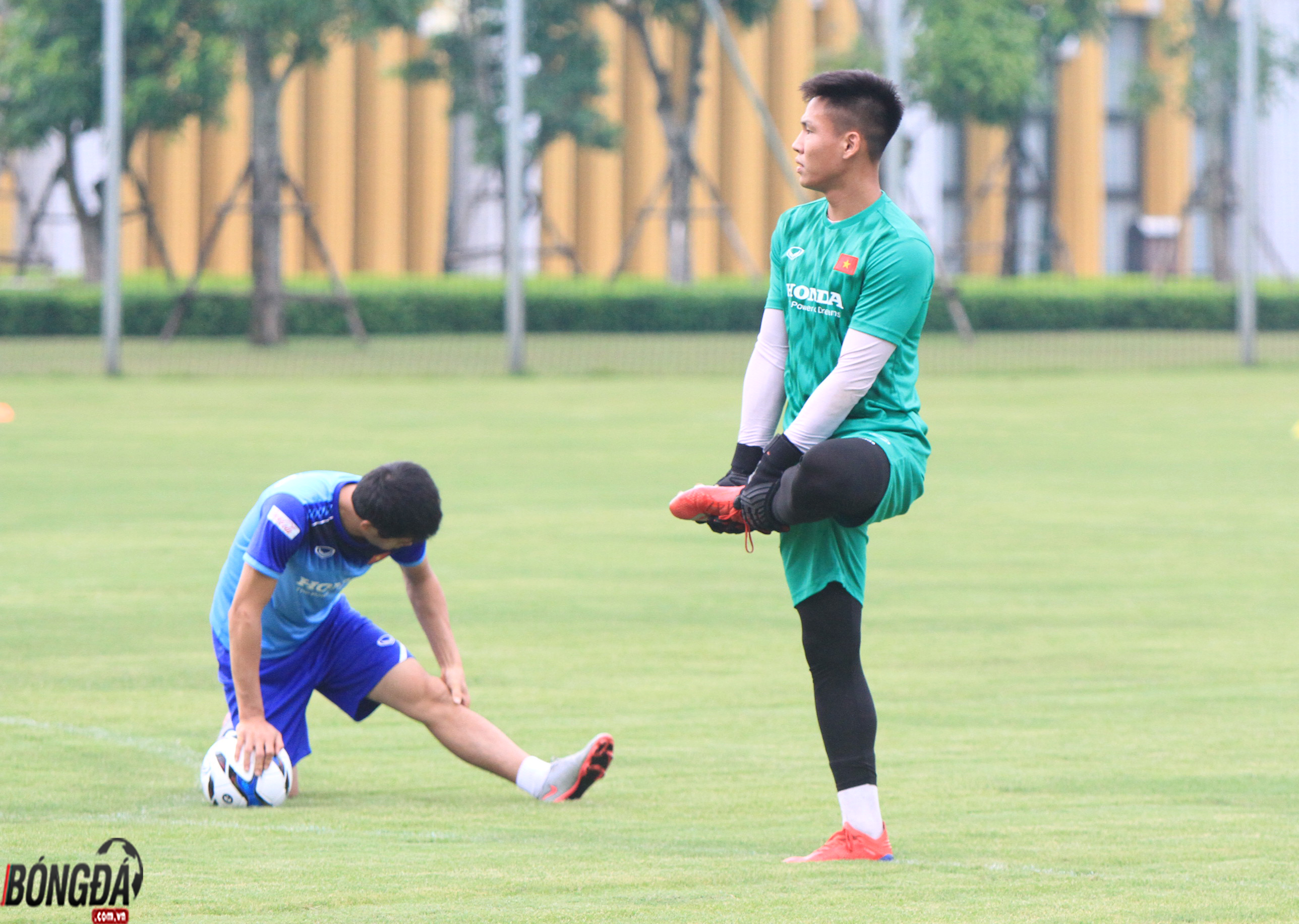 Ở buổi cuối cùng này, U23 Việt Nam sẽ có màn đấu tập với U18 Việt Nam. Trận đấu sẽ được diễn ra vào lúc 18 giờ ngày 10/7. Ảnh: Minh Anh.
