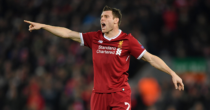 Sau hai trận đấu đầy căng thẳng, James Milner nên được cho nghỉ ở trận này.