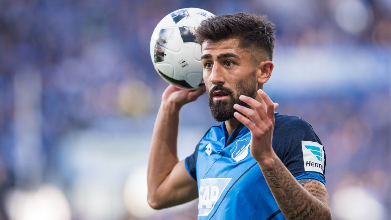 Demirbay đang thi đấu rất ấn tượng trong màu áo Hoffenheim.