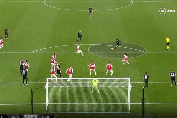 Thật khó để không ghi bàn nếu được sút ở tư thế thoải mái và bóng đi trúng khung thành.