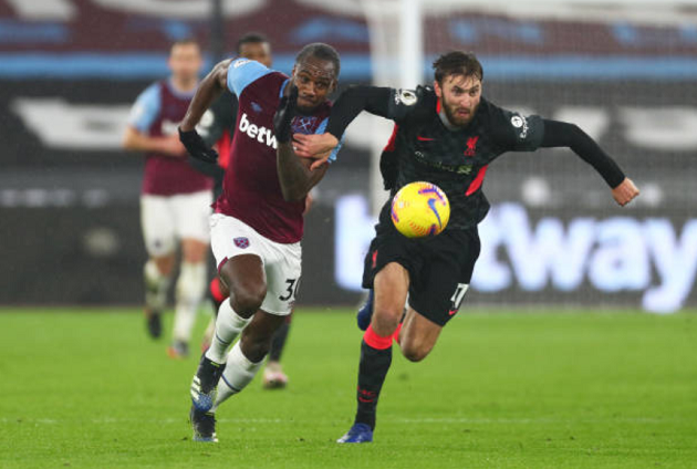 Sự kỷ luật, chắc chắn của West Ham gây ra rất nhiều khó khăn cho The Kop.