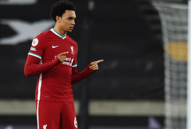 Tỷ lệ tắc bóng thành công của Trent Alexander-Arnold cũng rất cao (64.6%).