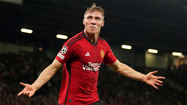 Rasmus Hojlund là một điểm tựa đáng tin cậy trên hàng công của Man United.