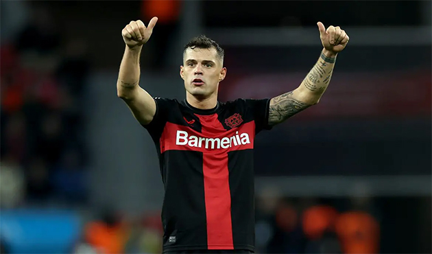 Ảnh bài viết Granit Xhaka trấn an người hâm mộ Leverkusen