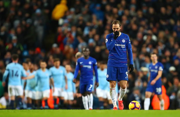 Chelsea thua tan tác trước Man City.