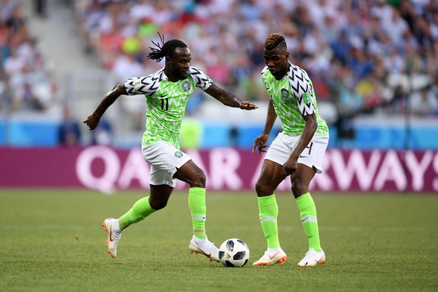 Ảnh bài viết Đây, 3 "siêu đại bàng" của Nigeria trong trận thắng Iceland