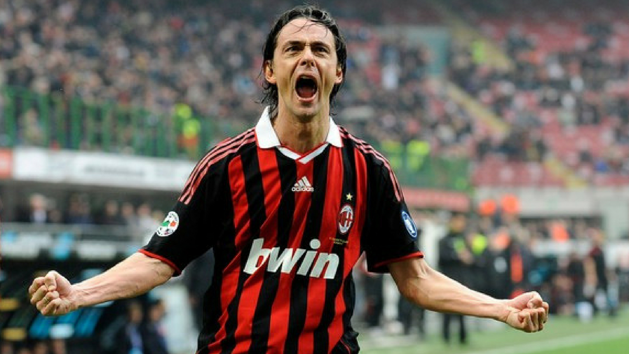 Inzaghi từng là "sát thủ" săn bàn khét tiếng tại Serie A.