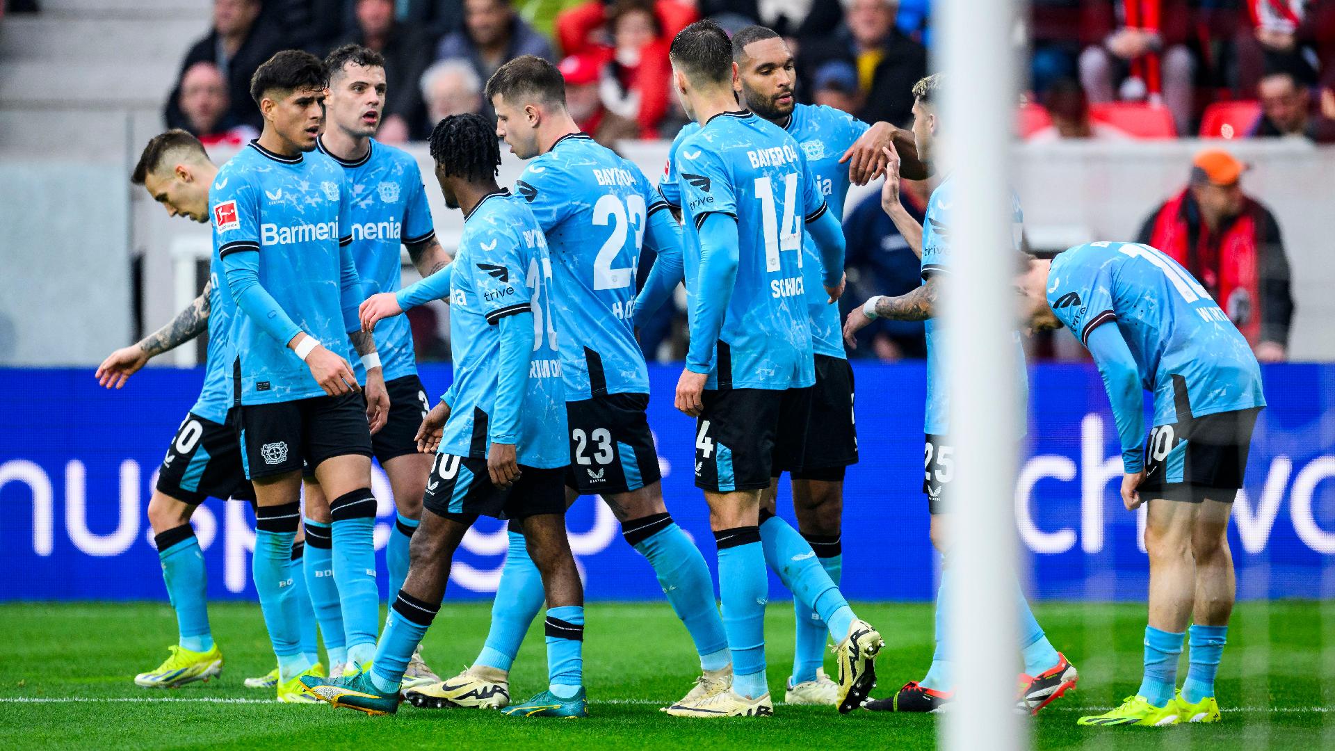 Leverkusen tiến gần đến chức vô địch Bundesliga mùa này.