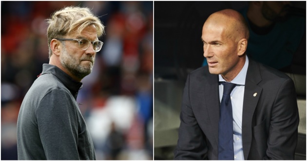 Zidane sẽ so tài với Klopp trong trận Chung kết Champions League.