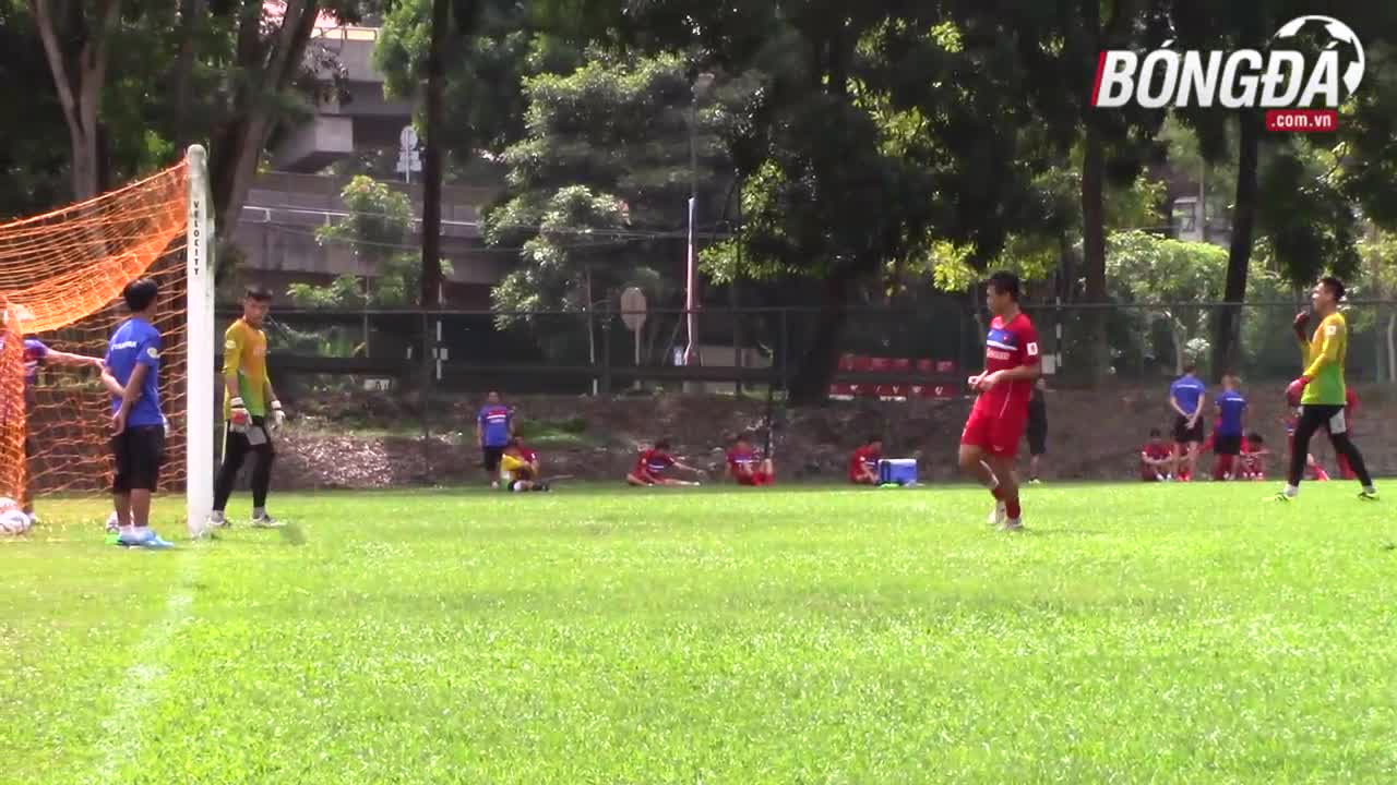 Ảnh bài viết U22 Việt Nam sẵn sàng "nã đại bác" vào lưới Campuchia