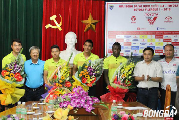 Ảnh bài viết FLC Thanh Hóa ra mắt 4 bản hợp đồng mới lượt về V-League 2016